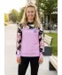 Premium-Sweatshirt für Damen ALTISPORT VOJ/ALW008MI01 HELL-PINK