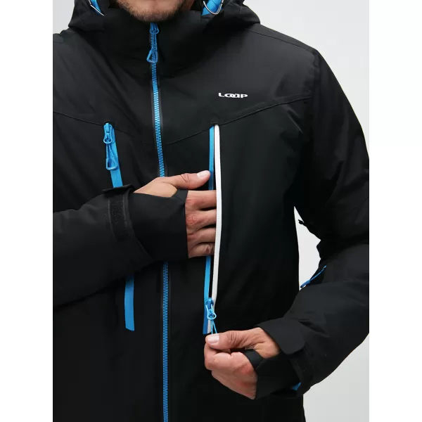  Herren-Winterjacke LOAP FEDLIX OLM2329 SCHWARZ 