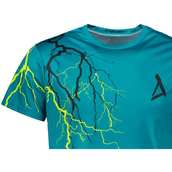  Premium-T-Shirt für Herren ALTISPORT VOJ/ALM004TR01 KEROSIN/GELB 
