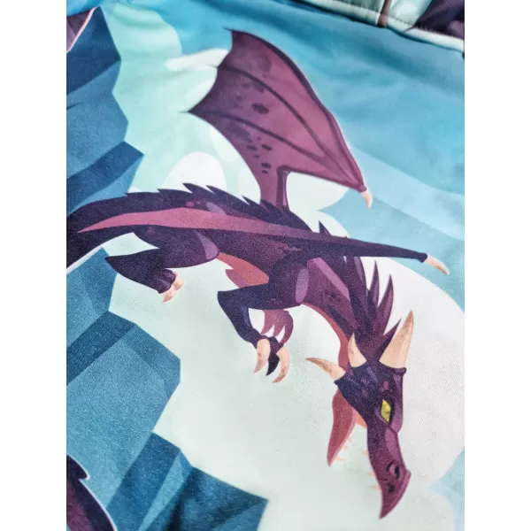  Baby Softshell Jacke WAMU DRAGON FANTASY BLAU 