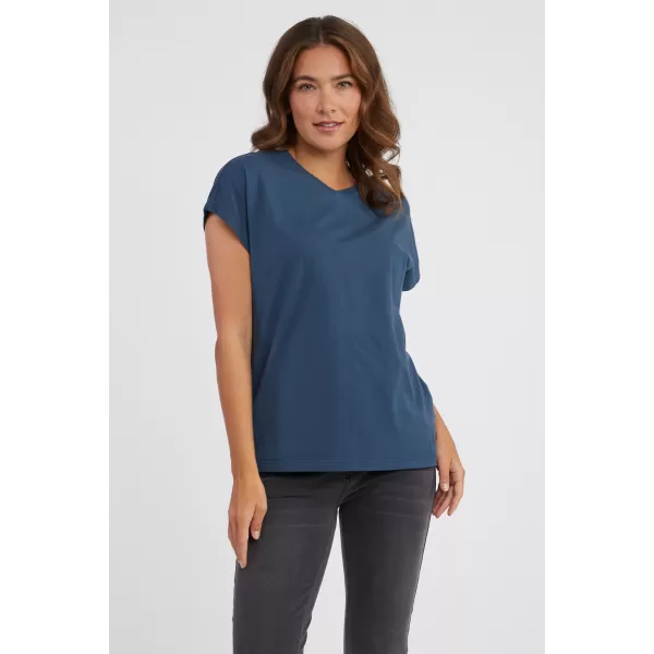  Damen-T-Shirt SAM 73 VITANI WT 898 STAHLBLAU 