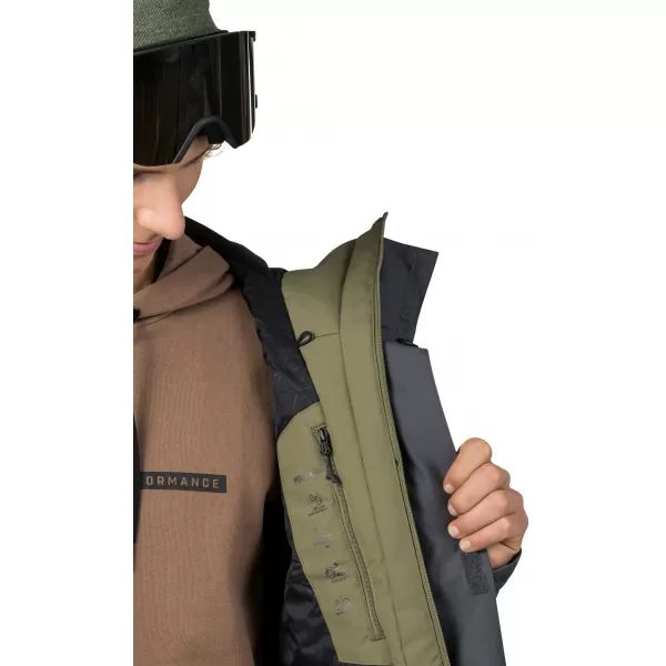  Herrenjacke HANNAH GAROW FD GEBRANNTE OLIVE/CITRONELLE 
