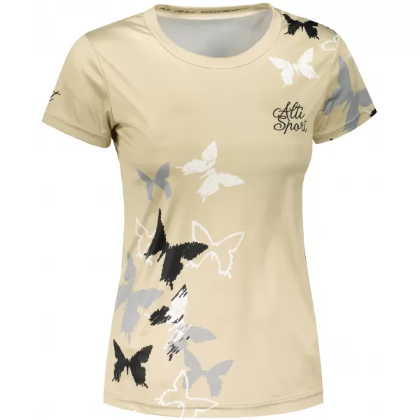  Hochwertiges Funktions-T-Shirt für Damen ALTISPORT VOJ/ALW002TR01 BRAUN 