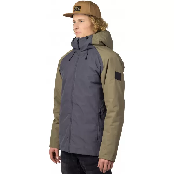  Herrenjacke HANNAH MASCON ASPHALT/VERBRANNTE OLIVE 