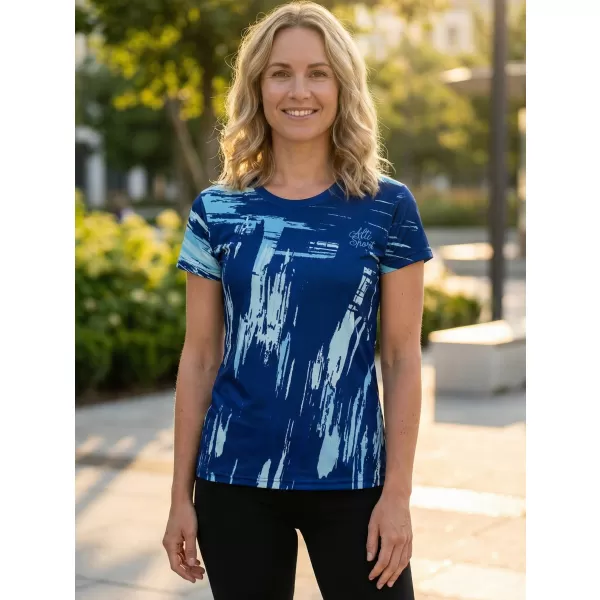  Hochwertiges Funktions-T-Shirt für Damen ALTISPORT VOJ/ALW010TR01 KÖNIGSBLAU 