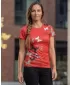 Hochwertiges Funktions-T-Shirt für Damen ALTISPORT VOJ/ALW002TR01 ROT