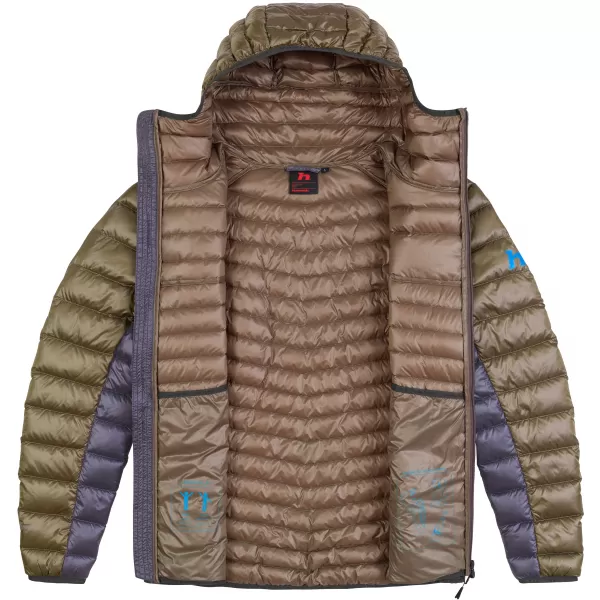  Herrenjacke HANNAH ARDEN KHAKI/ASPHALTSTREIFEN 