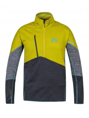 Herren-Sweatshirt HANNAH NIRO HZ CITRONELLE/ANTHRAZITMEL