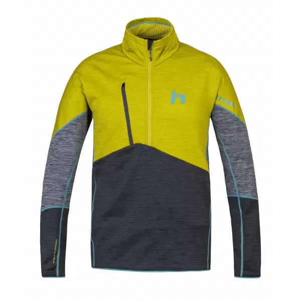  Herren-Sweatshirt HANNAH NIRO HZ CITRONELLE/ANTHRAZITMEL 