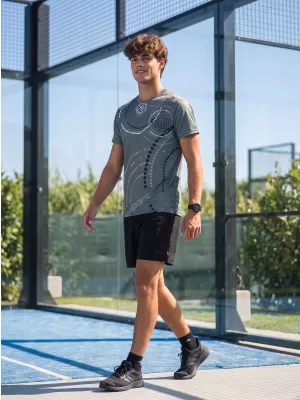 Premium-T-Shirt für Herren ALTISPORT VOJ/ALM003TR01 GRAPHIT
