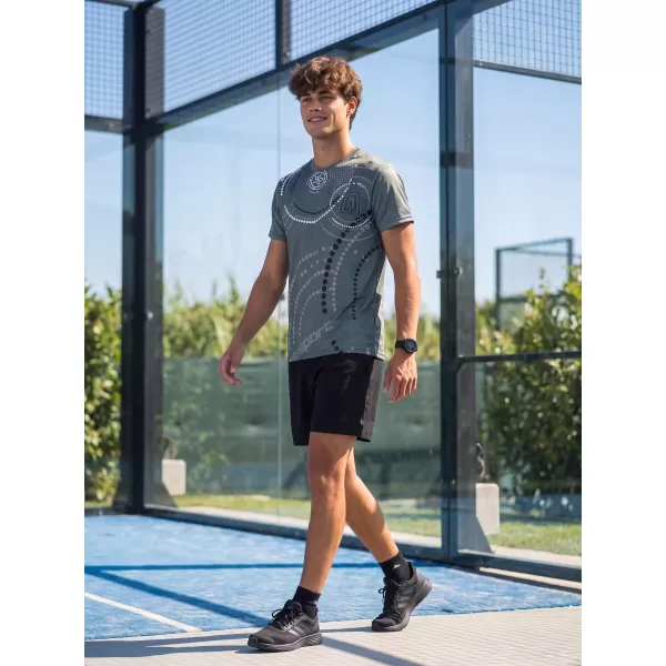  Premium-T-Shirt für Herren ALTISPORT VOJ/ALM003TR01 GRAPHIT 