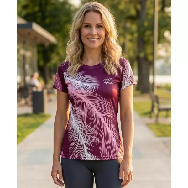  Hochwertiges Funktions-T-Shirt für Damen ALTISPORT VOJ/ALW001TR01 FUCHSIE 
