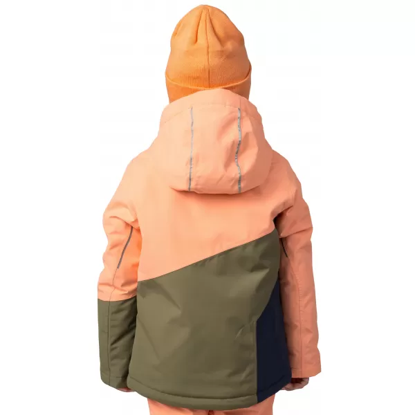  Kinderjacke HANNAH KIGALI JR CANTALOUPE/GEBRANNTE OLIVE 