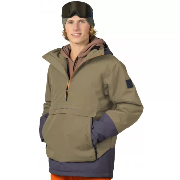  Herrenjacke HANNAH PATTY FD GEBRANNTES OLIVGRÜN/ASPHALT 