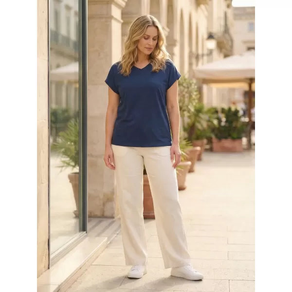  Damen-T-Shirt SAM 73 VITANI WT 898 STAHLBLAU 