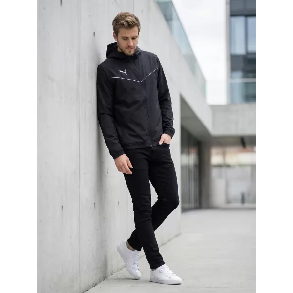  Herrenjacke PUMA TEAMRISE ALL WEATHER JACKET 657396-03 SCHWARZ 