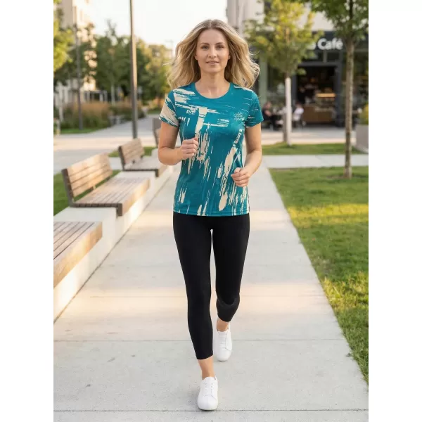  Hochwertiges Funktions-T-Shirt für Damen ALTISPORT VOJ/ALW010TR01 KEROSIN/BLAU 