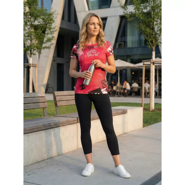  Hochwertiges Funktions-T-Shirt für Damen ALTISPORT VOJ/ALW009TR01 ROT 