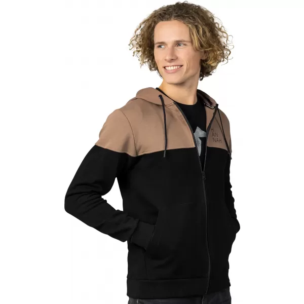  Herren-Sweatshirt HANNAH FEZCO HOODY ANTHRAZIT/COCA-MOKKA 