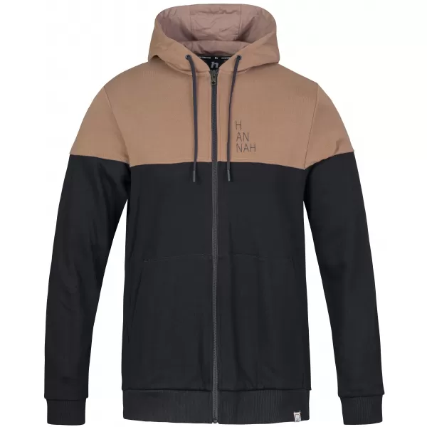  Herren-Sweatshirt HANNAH FEZCO HOODY ANTHRAZIT/COCA-MOKKA 