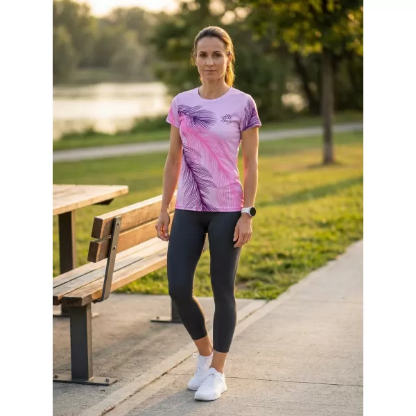  Hochwertiges Funktions-T-Shirt für Damen ALTISPORT VOJ/ALW001TR01 LILA 
