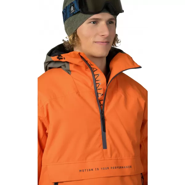  Herrenjacke HANNAH PATTY FD PAPAGEIENTAUCHERSCHNABEL/VERBRANNTE OLIVE 