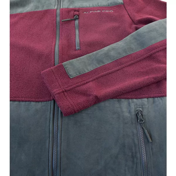  Fleece Sweatshirt ALPINE PRO CLEW MSWB379 ROSA 
