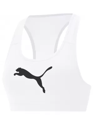 Damen-BH PUMA MID IMPACT 4KEEPS GRAPHIC BRA PM 520306-52 WEIß