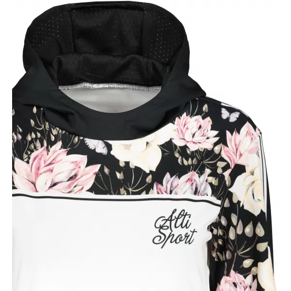  Premium-Sweatshirt für Damen ALTISPORT VOJ/ALW008MI01 WEIß 