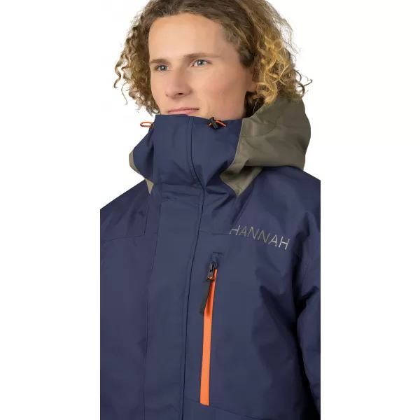  Herrenjacke HANNAH GAROW FD STIMMUNG INDIGO/GEBRANNTES OLIV 