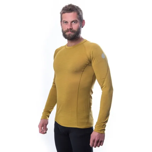 Thermoshirt für Herren SENSOR MERINO AIR MUSTARD 