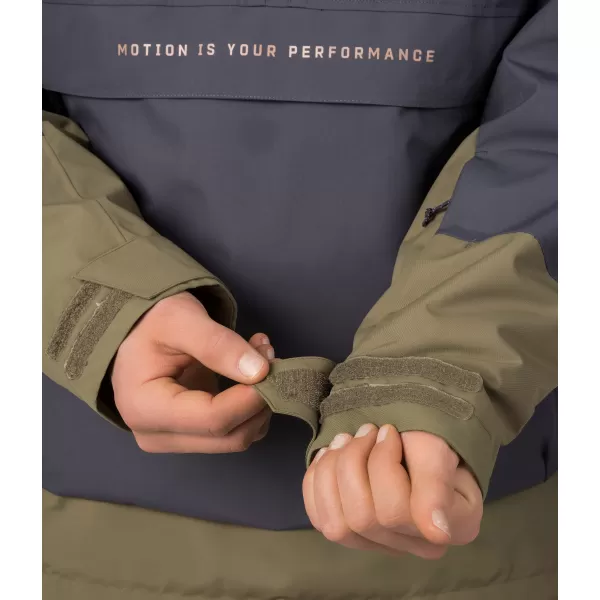  Herrenjacke HANNAH PATTY FD ASPHALT/VERBRANNTE OLIVE 