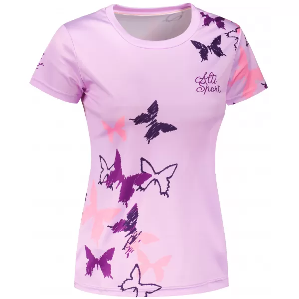  Hochwertiges Funktions-T-Shirt für Damen ALTISPORT VOJ/ALW002TR01 LILA 