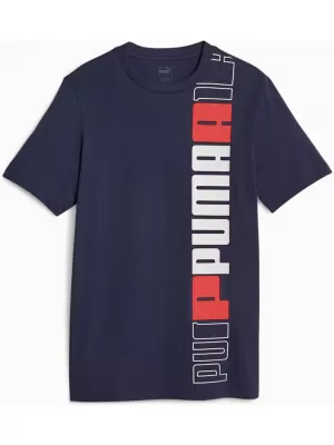Herren-T-Shirt PUMA ESS+ LOGO LAB TEE 675916-06 BLAU