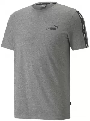 Herren-T-Shirt PUMA ESS+ TAPE TEE 847382-03 GRAU