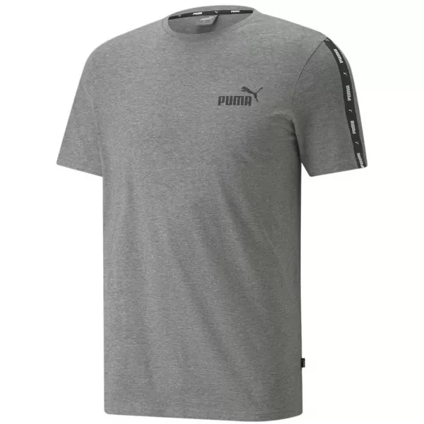  Herren-T-Shirt PUMA ESS+ TAPE TEE 847382-03 GRAU 
