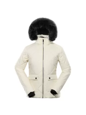 Damenjacke ALPINE PRO LODERA LJCB593 WEIß