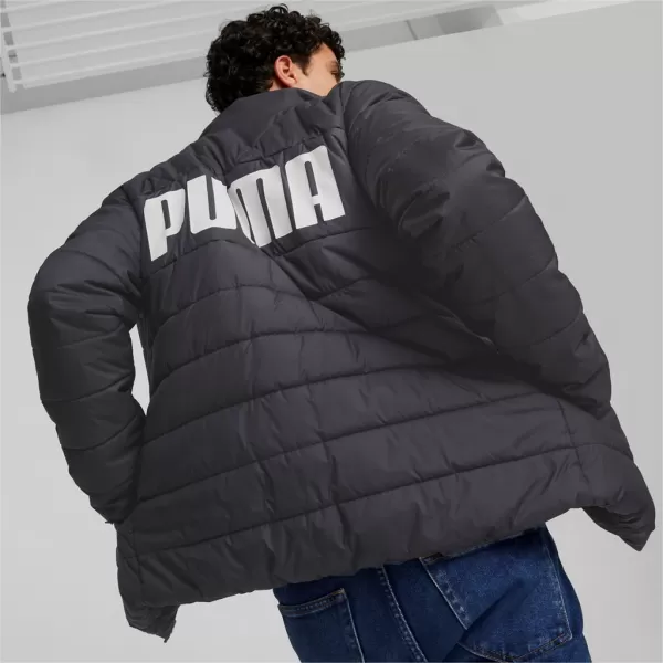  Herrenjacke PUMA ESS+ PADDED JACKET 849349-01 SCHWARZ 