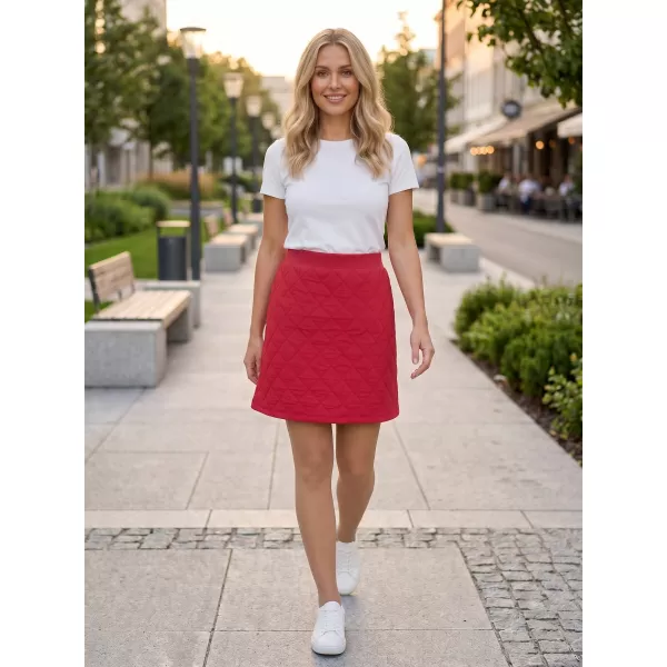  Isolierter Rock für Damen SAM 73 IMELDA WZ 841 DUNKELROSA 