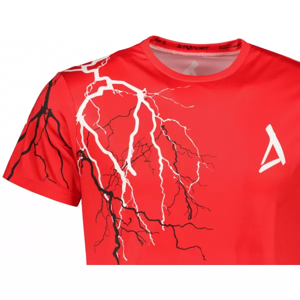  Premium-T-Shirt für Herren ALTISPORT VOJ/ALM004TR01 ROT 