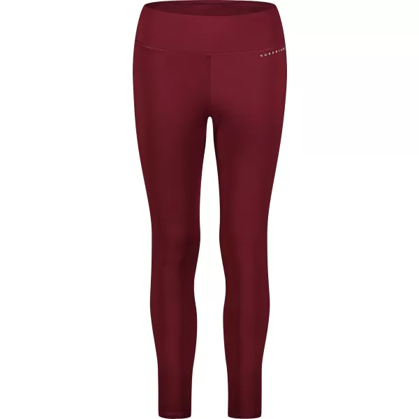  Sportleggings für Damen NORDBLANC COMPLAINT NBWPL7779 BURGUND 