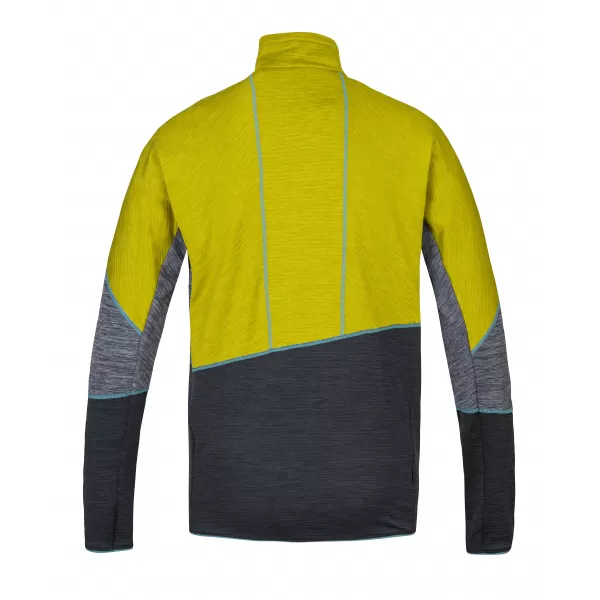  Herren-Sweatshirt HANNAH NIRO HZ CITRONELLE/ANTHRAZITMEL 