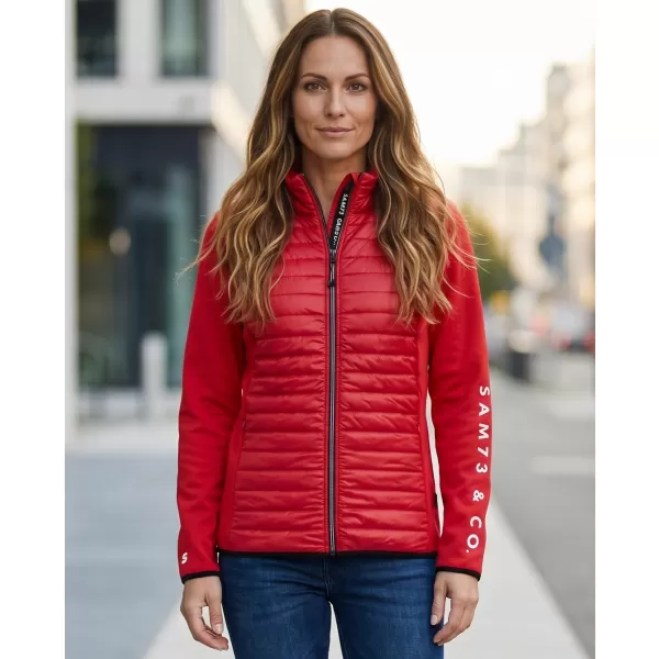  Damen-Sweatshirt SAM 73 MELMAN WM 780 ROT 