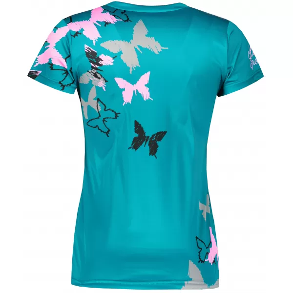  Hochwertiges Funktions-T-Shirt für Damen ALTISPORT VOJ/ALW002TR01 SMARAGD/HELLROSA 