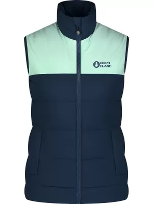 Winterweste für Damen NORDBLANC PANORAMIC NBWJL7724 BLAU