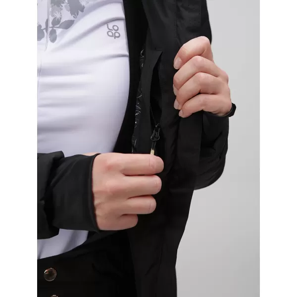  Winterjacke für Damen LOAP OKIDASA OLW2343 SCHWARZ 