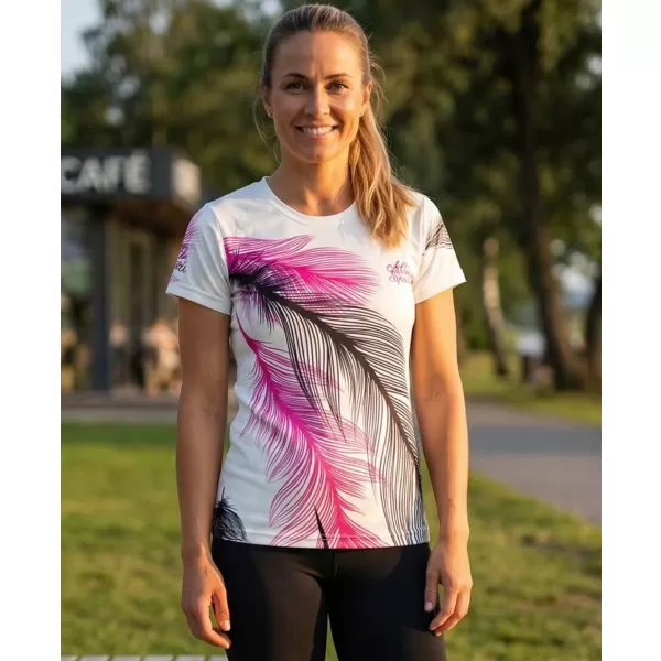  Hochwertiges Funktions-T-Shirt für Damen ALTISPORT VOJ/ALW001TR01 WEIß 