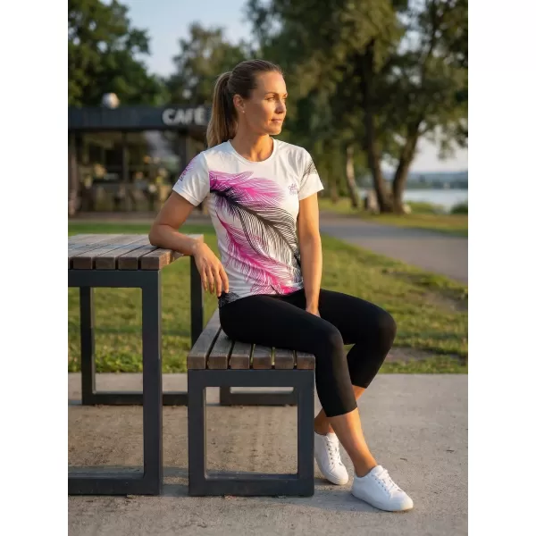  Hochwertiges Funktions-T-Shirt für Damen ALTISPORT VOJ/ALW001TR01 WEIß 