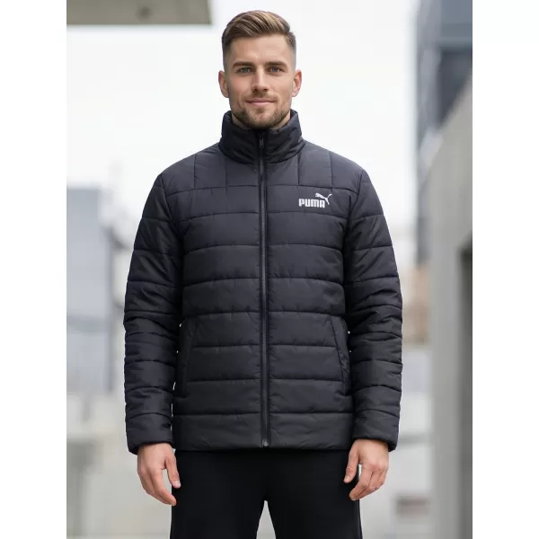  Herrenjacke PUMA ESS+ PADDED JACKET 849349-01 SCHWARZ 