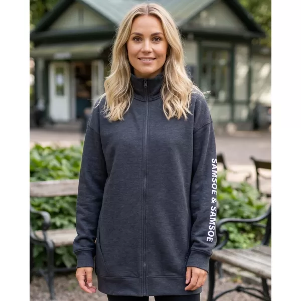  Erweitertes Damen-Sweatshirt SAM 73 ASAJJ WM 781 SCHWARZ 